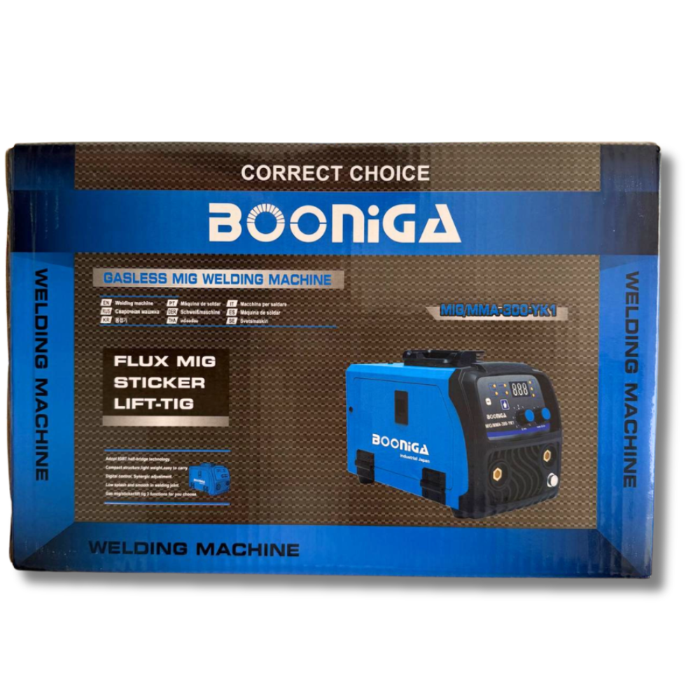 Caja de la soldadora Booniga MIG-MMA-300YK1