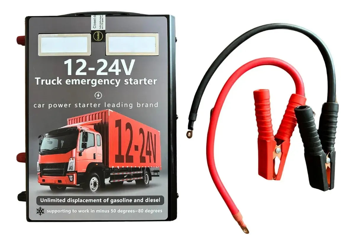 Arrancador de Batería Portátil 2000 A Peak 12/24 V Truck Emergency Starter BN-6510