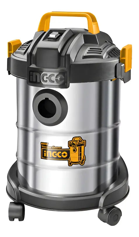 Aspiradora Seco y Húmedo de Acero Inoxidable 12 L 800 W Ingco VC14122