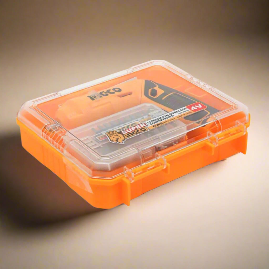 Caja plástica del atornillador Ingco CSDLI04425
