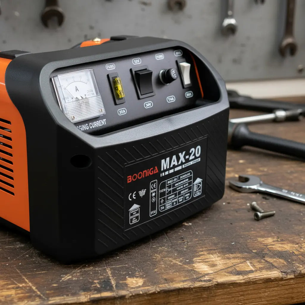 Cargador de Batería 12/24 V 20 A Booniga MAX20