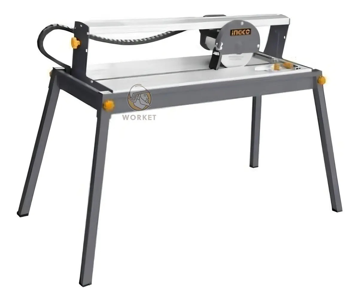 Mesa de corte de la cortadora de cerámica Ingco PTC8001 con disco de 200 mm