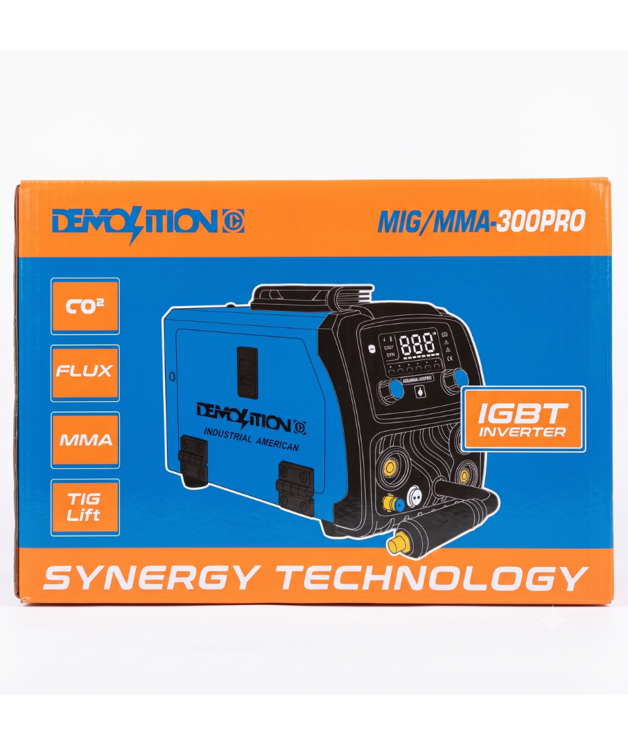 Caja de la soldadora Demolition MIG/MMA-300PRO