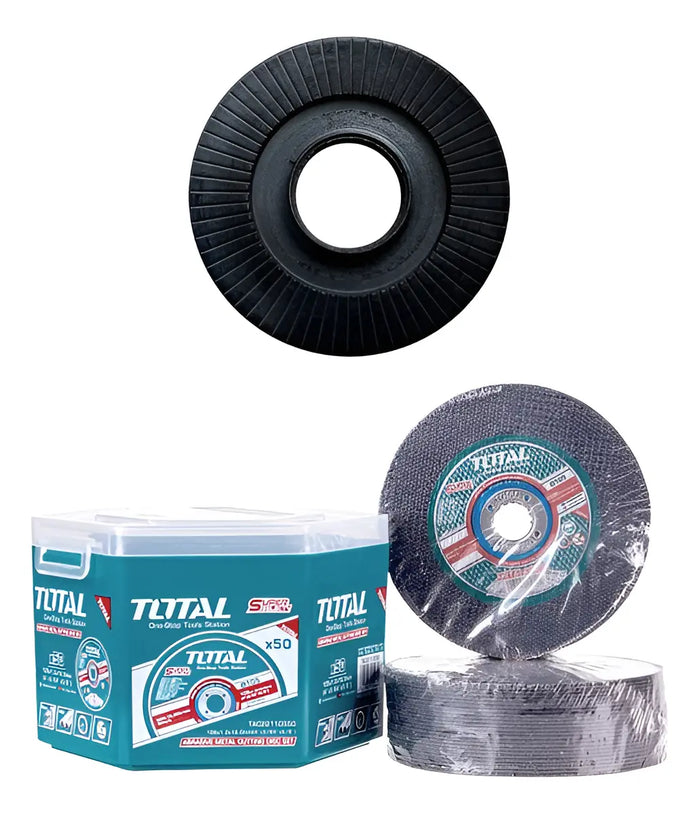 Juego de Discos de Corte para Metal 105 × 1,2 × 16 mm 50 Piezas Total TAC22110550