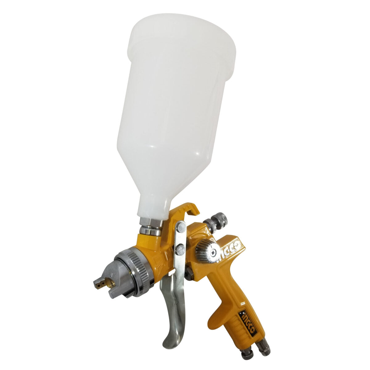 Pistola neumática para pintar Ingco ASG1061 con depósito superior de 600 cc