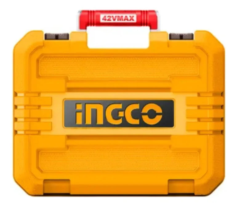 Maletín de la llave de impacto Ingco CIWLI42602 de 42 V