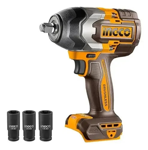 Llave de Impacto Inalámbrica P20S 850 Nm Ingco CIWLI20851