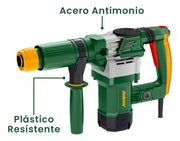 Cuerpo de acero y plástico resistente del demoledor Jadever JDDB1D45