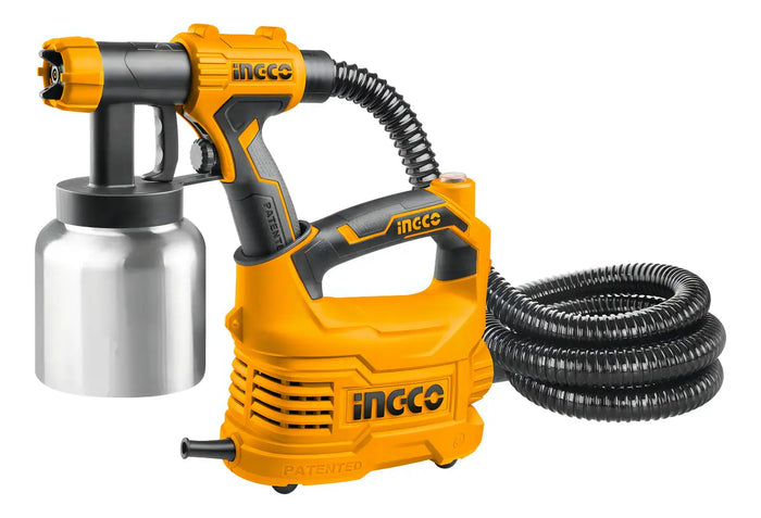 Pistola Rociadora Eléctrica con Depósito de Aluminio 800 ml Ingco SPG5008-2