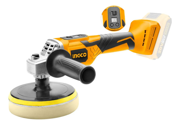 Pulidora Inalámbrica Brushless 150 mm 20 V sin Batería Ingco APLI2001