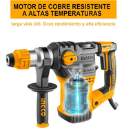 Rotomartillo Ingco RH150028: motor de cobre