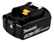 Batería Makita de 18 V y 3,0 Ah incluida con la sierra DSP600Z