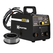 Soldadora Krafter MIGCOMPAC120 de 120 A con torcha MIG y rollo de alambre Flux