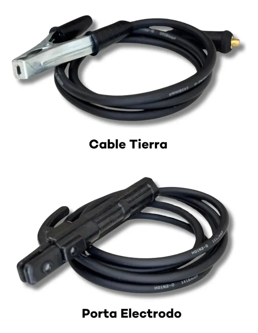 Pinza de tierra y pinza portaelectrodo de la Booniga YK1-TIG