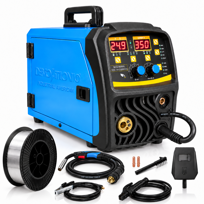 Soldadora Multiproceso MIG con y sin Gas / TIG / MMA 350 A Demolition