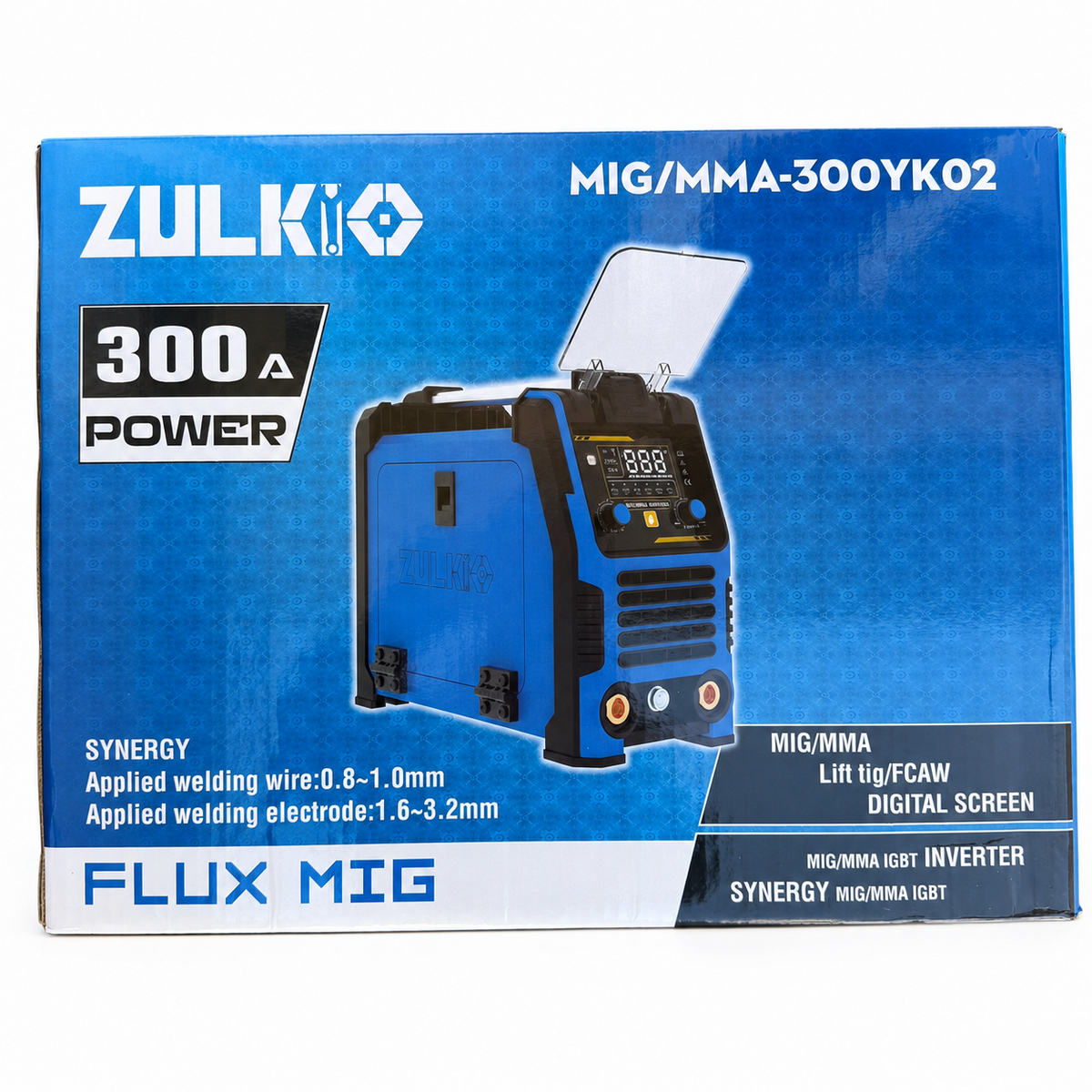 Caja de la soldadora Zulkio MIG/MMA-300YK02